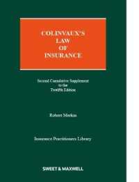 Colinvaux's Law of Insurance: 2nd Supplement
