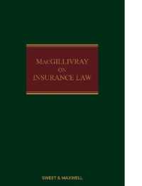 保険法（第１５版）<br>MacGillivray on Insurance Law （15TH）