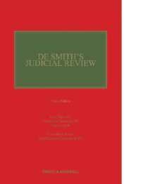 行政行為の違憲審査（第９版）<br>De Smith's Judicial Review （9TH）