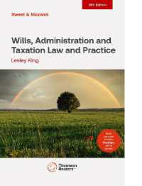 Wills, Administration and Taxation Law and Practice : (ProView eBook included) （14TH）