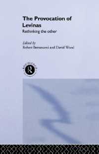 The Provocation of Levinas : Rethinking the Other (Warwick Studies in Philosophy and Literature)