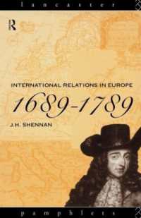 International Relations in Europe, 1689-1789 (Lancaster Pamphlets)