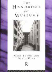 Handbook for Museums (Heritage: Care-preservation-management)