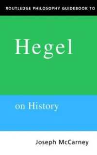 Routledge Philosophy Guidebook to Hegel on History (Routledge Philosophy Guidebooks)