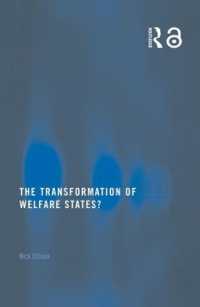 福祉国家の変容<br>The Transformation of Welfare States?