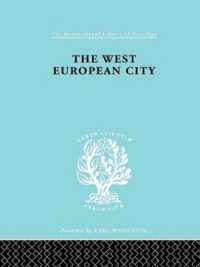 The West European City (International Library of Sociology)