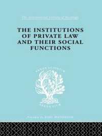 Inst of Private Law Ils 208 (International Library of Sociology)