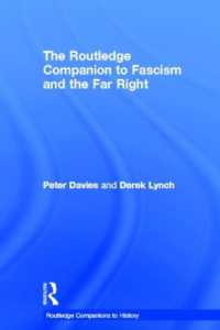 ラウトレッジ　ファシズム必携<br>The Routledge Companion to Fascism and the Far Right (Routledge Companions to History)