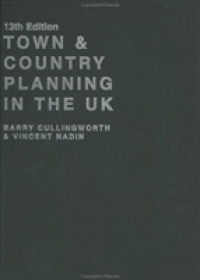 英国の都市・地域計画（第１３版）<br>Town and Country Planning in the UK （13TH）