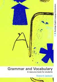 Grammar and Vocabulary : A Resource Book for Students (Routledge