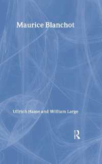 モーリス・ブランショ入門<br>Maurice Blanchot (Routledge Critical Thinkers)