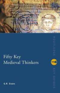 中世主要思想家５０人<br>Fifty Key Medieval Thinkers (Routledge Key Guides)