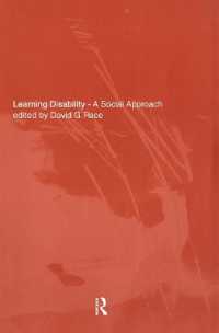 知的障害への社会的アプローチ<br>Learning Disability : A Social approach