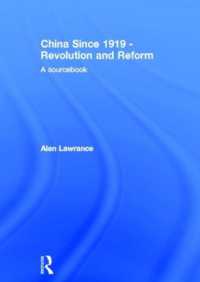China since 1919 - Revolution and Reform : A Sourcebook
