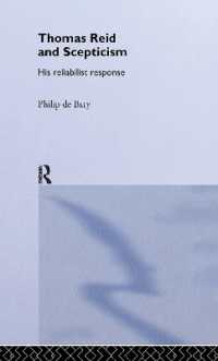Thomas Reid and Scepticism : His Reliabilist Response (Routledge Studies in Eighteenth-century Literature)