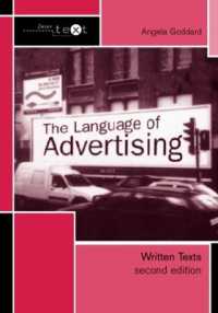 広告の言語（第２版）<br>The Language of Advertising : Written Texts (Intertext)