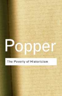 ポパー『歴史主義の貧困』（原書）<br>The Poverty of Historicism (Routledge Classics) （2ND）