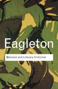 イーグルトン『マルクス主義と文芸批評』（原書）<br>Marxism and Literary Criticism （2ND）