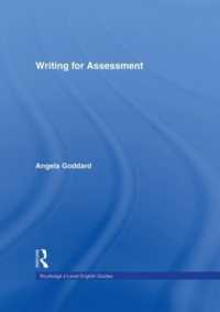 Writing for Assessment (Routledge a Level English Guides)