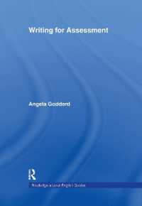 Writing for Assessment (Routledge a Level English Guides)