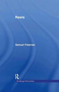ロールズ入門<br>Rawls (The Routledge Philosophers)