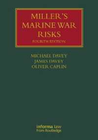 Miller's Marine War Risks (Lloyd's Shipping Law Library) （4TH）