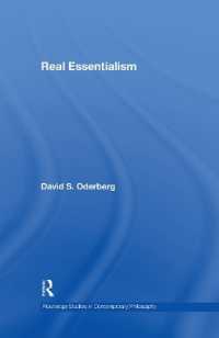 Real Essentialism (Routledge Studies in Contemporary Philosophy)