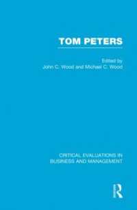 Ｔ．ピーターズ<br>Tom Peters (Critical Evaluations in Business and Management)