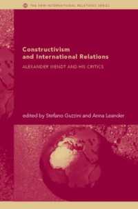 構成主義と国際関係論<br>Constructivism and International Relations : Alexander Wendt and his Critics (New International Relations)