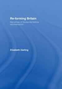 Re-forming Britain : Narratives of Modernity before Reconstruction