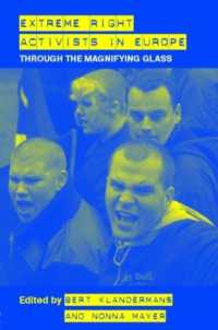 西欧に見る極右の行動主義<br>Extreme Right Activists in Europe : Through the magnifying glass (Routledge Studies in Extremism and Democracy)