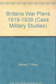 Britain's War Plans : 1919-1939 (Cass Military Studies)