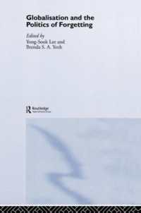 Globalisation and the Politics of Forgetting (Urban Studies Monographs)