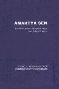 Ａ．セン批判的評価(全５巻)<br>Amartya Sen : Critical Assessments of Contemporary Economists (Critical Assessments of Contemporary Economists)