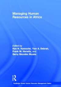 アフリカにおける人的資源管理<br>Managing Human Resources in Africa (Global Hrm)