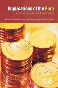 左派からのユーロ批判<br>Implications of the Euro : A Critical Perspective from the Left