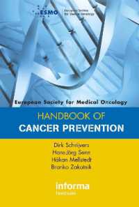 ESMO Handbook of Cancer Prevention (European Society for Medical Oncology Handbooks)