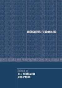 Thoughtful Fundraising : Concepts, Issues and Perspectives