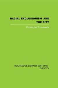 Racial Exclusionism and the City : The Urban Support of the National Front