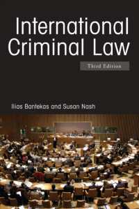 国際刑法（第３版）<br>International Criminal Law （3RD）
