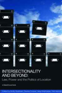 Intersectionality and Beyond : Law, Power and the Politics of Location (Social Justice)