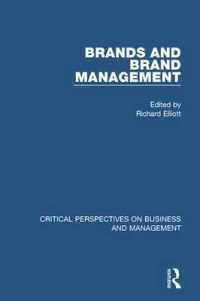 Brands and Brand Management (Critical Perspectives on Business and Management)