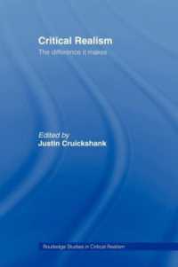 Critical Realism : The Difference it Makes (Routledge Studies in Critical Realism)