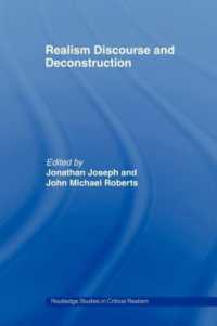 Realism Discourse and Deconstruction (Routledge Studies in Critical Realism)