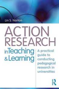 教授と学習におけるアクション・リサーチ<br>Action Research in Teaching and Learning : A Practical Guide to Conducting Pedagogical Research in Universities