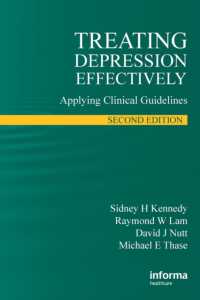 Treating Depression Effectively : Applying Clinical Guidelines （2ND）