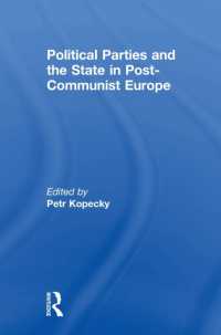 ポスト共産主義の欧州における政党と国家<br>Political Parties and the State in Post-Communist Europe