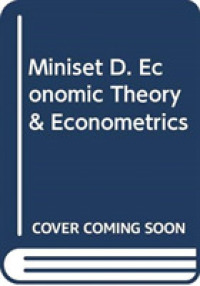ラウトレッジ経済学叢書（全１０４巻）　ミニセットＤ：経済理論と計量経済学（POD版）<br>Miniset D. Economic Theory & Econometrics