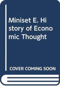 ラウトレッジ経済学叢書（全１０４巻）　ミニセットＥ：経済思想史（POD版）<br>Miniset E. History of Economic Thought