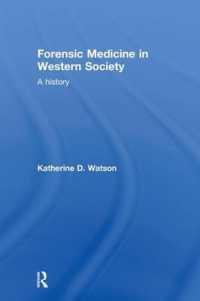 西洋法医学史<br>Forensic Medicine in Western Society : A History